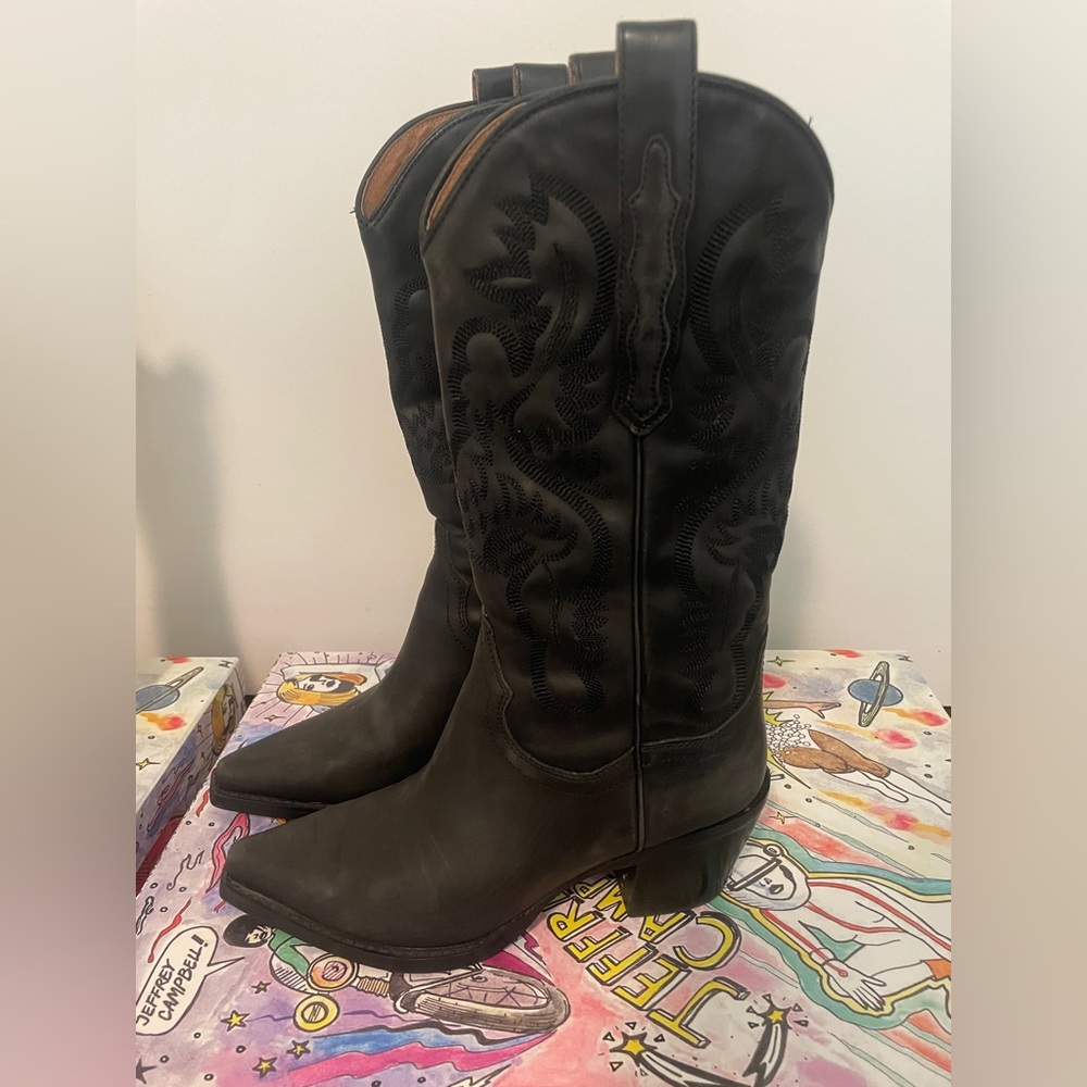 Jeffery Campbell Dagget western cowboy boots (Original)